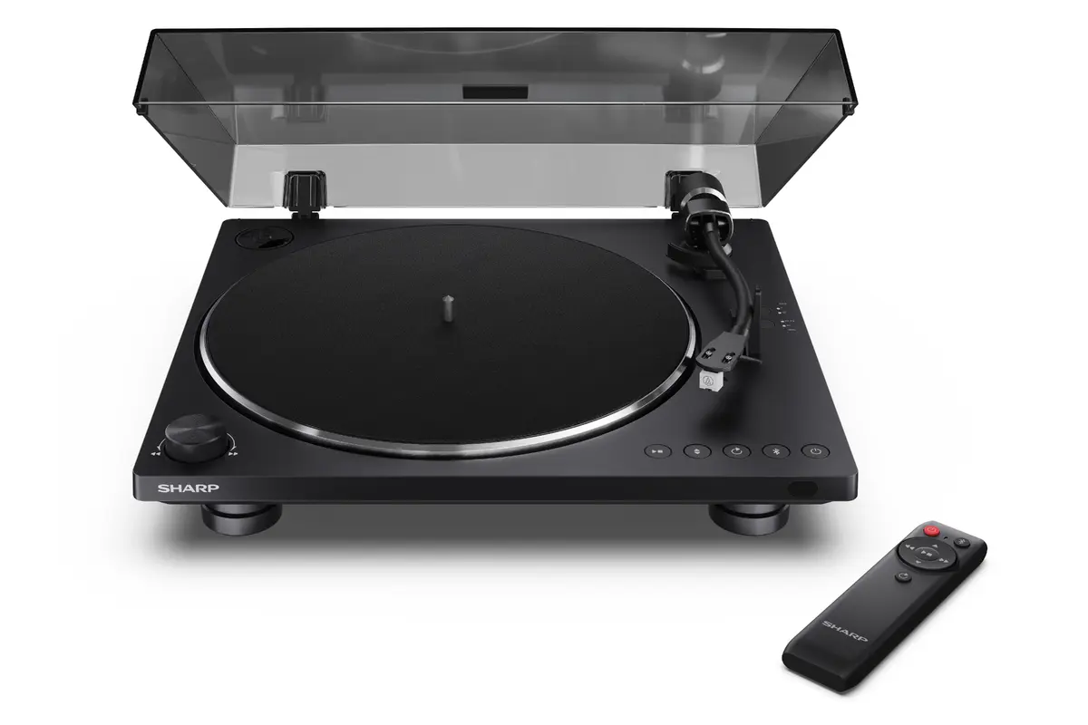 Sharp RP-TT100 Belt-Drive Turntable - Black Photo 2