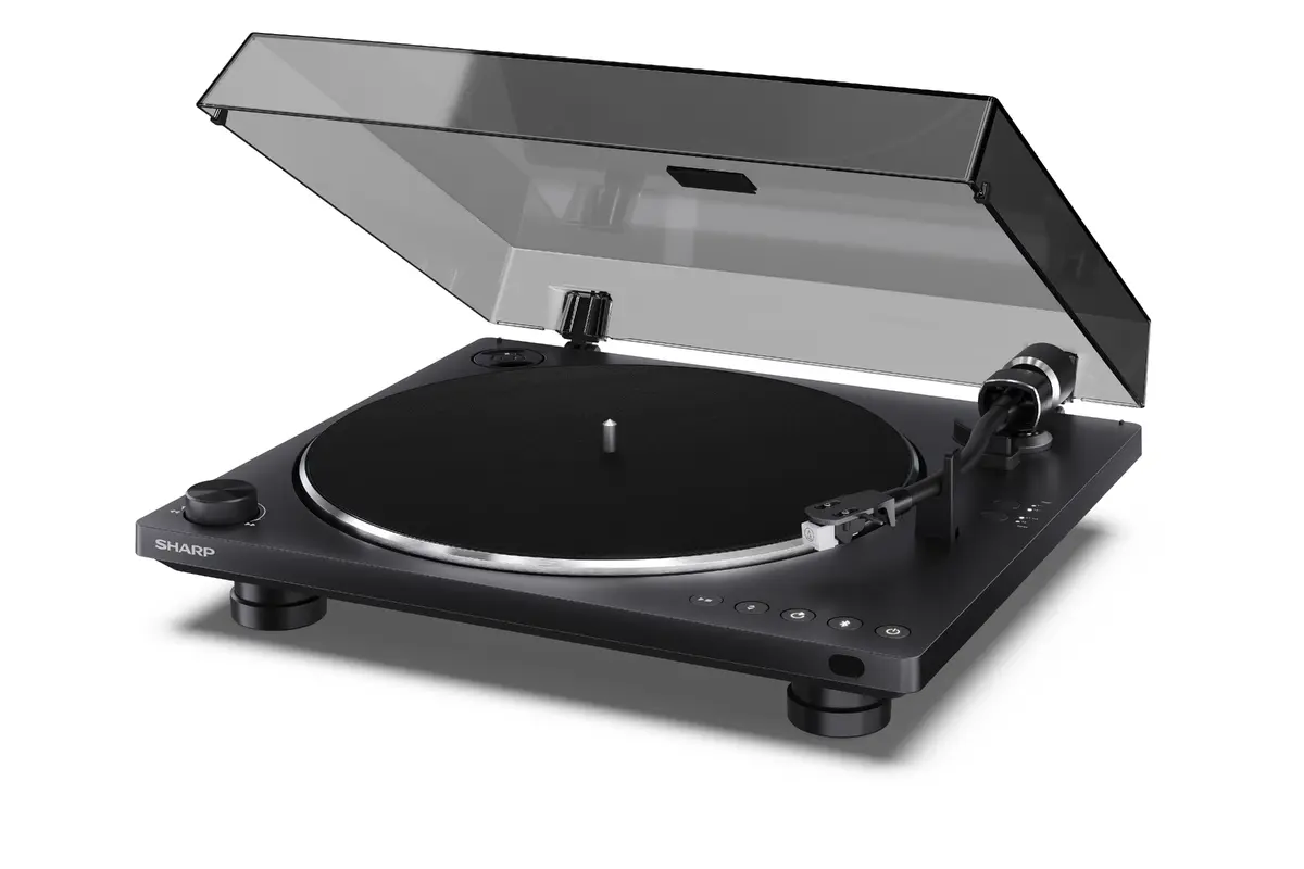 Sharp RP-TT100 Belt-Drive Turntable - Black Photo 3