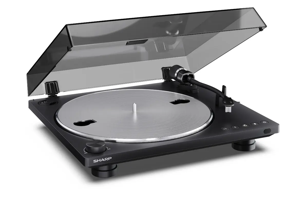 Sharp RP-TT100 Belt-Drive Turntable - Black Photo 4