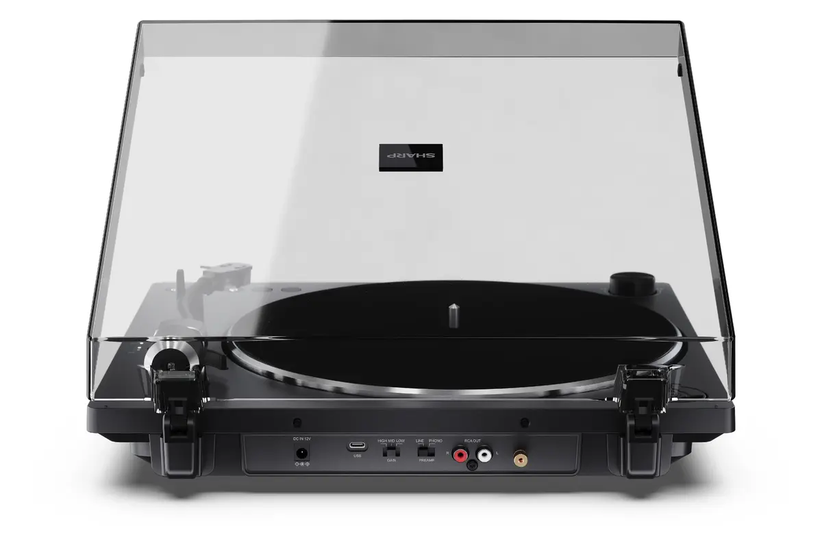 Sharp RP-TT100 Belt-Drive Turntable - Black Photo 7