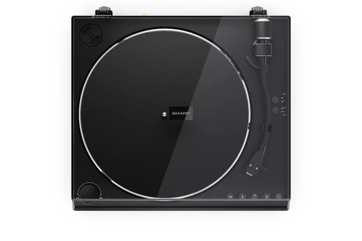 Sharp RP-TT100 Belt-Drive Turntable - Black Photo 8
