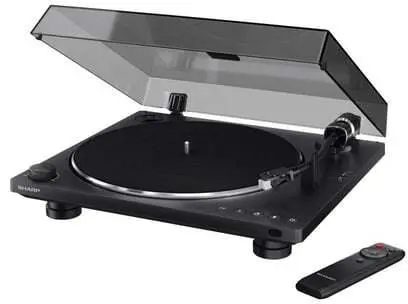 Sharp RP-TT100 Belt-Drive Turntable - Black Photo 13
