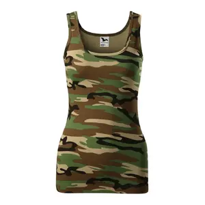 Футболка MALFINI женская Camo Triumph 180 г/м², камуфляж коричневый