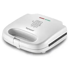 Vafeļu cepeškrāsns Techwood TGE-852 2 vafeles 800 W balta