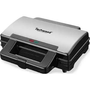 Waffle Iron Techwood TGE-1000i 1000W with Non-Stick Plates