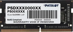 SODIMM RAM PATRIOT Signature 8GB 2666MHz DDR4 CL19