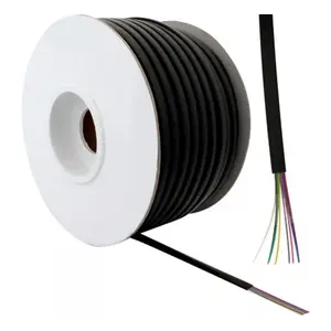Networking cable Tecline 08138 100 m Black
