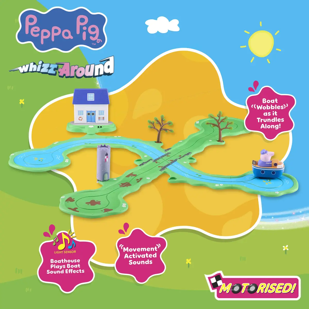 Peppa Pig PEP08345 upes spēļu komplekts Photo 3