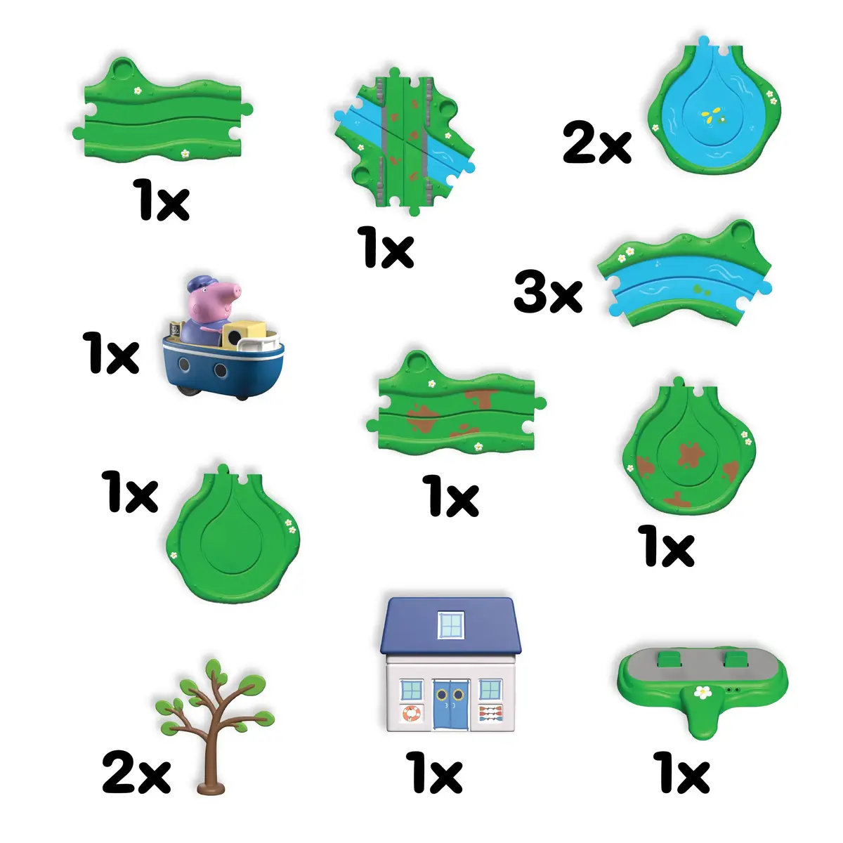 Peppa Pig PEP08345 upes spēļu komplekts Photo 9