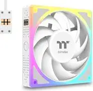 Вентиляторы охлаждения THERMALTAKE TOUGHFAN EX 140 ARGB Sync White — 140 мм, набор из 3 шт.