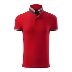 Поло MALFINI Collar Up Formula 215 г/м², мужское, короткий рукав, дышащая трикотажная ткань