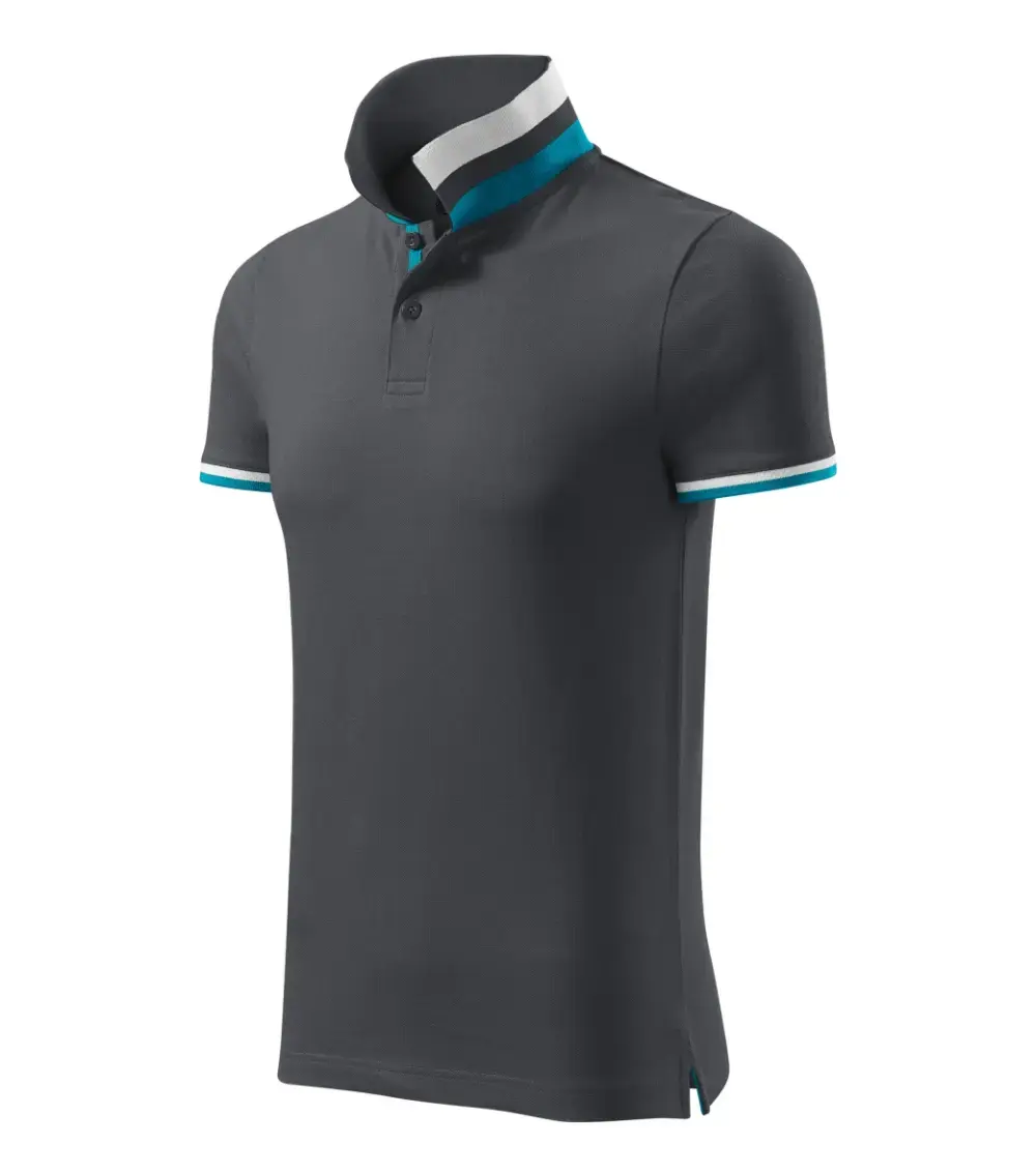 Polo krekls MALFINI Collar Up Light Photo 3