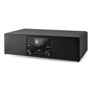 Mini Hi‑Fi System JVC RD-E984B — Internet Radio DAB+/FM, Wi‑Fi, Bluetooth 5.2, CD, USB, 2x25W