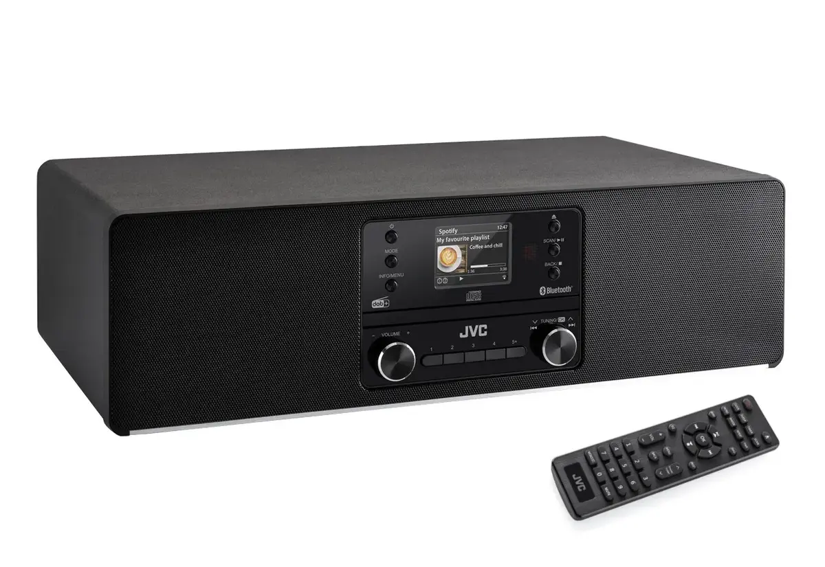 JVC Mini Tower RD-E984B Internet Radio Photo 2