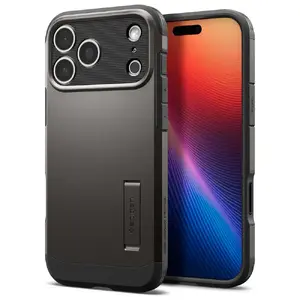 Protective case Spigen Tough Armor T MAG for iPhone 17 Pro — gunmetal
