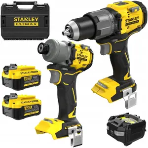 Cordless Power Tool Set STANLEY FatMax SFMCK211M2T 18V with 2 x 4.0Ah batteries