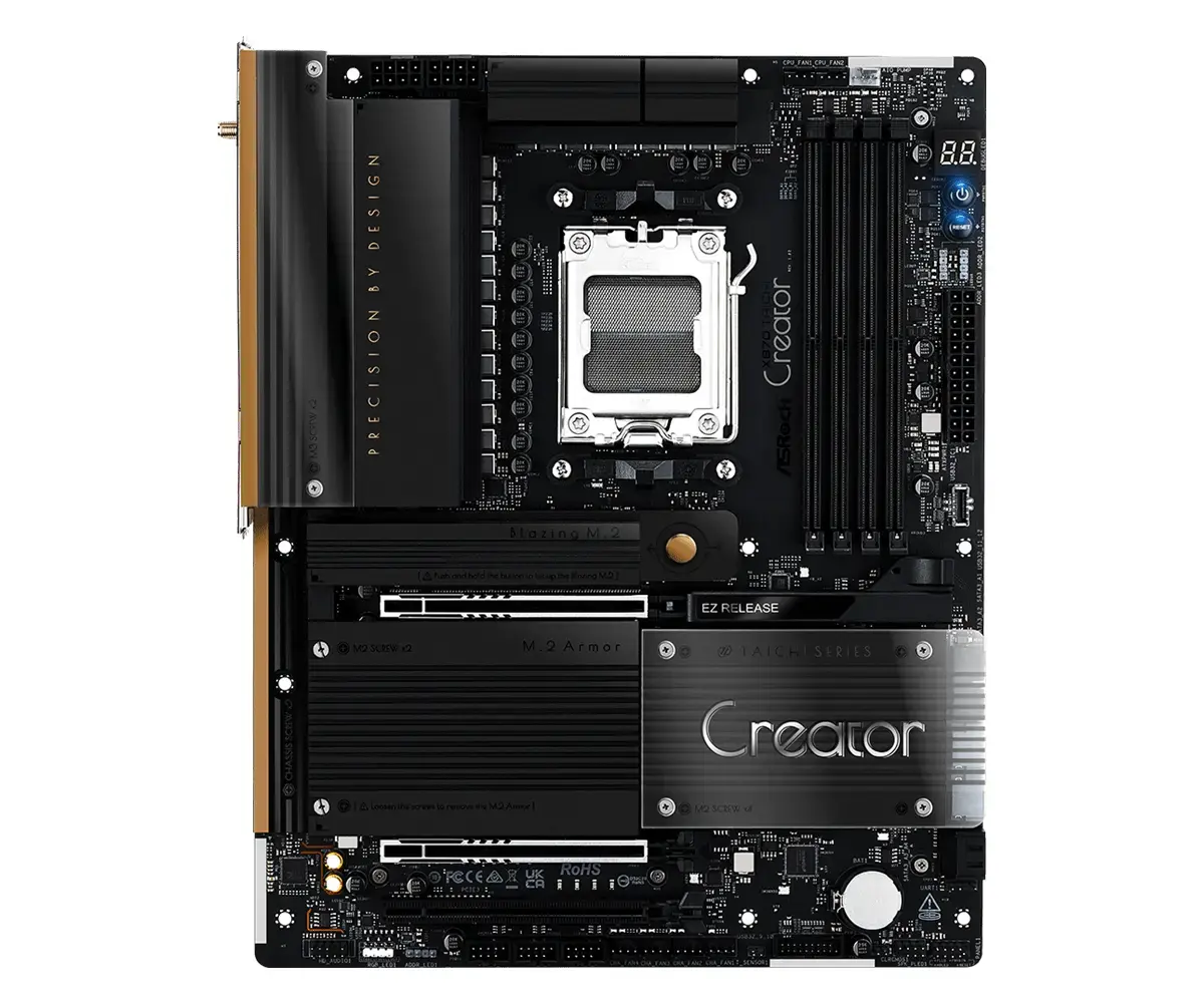 Mātesplate ASRock X870 Taichi Creator ATX Photo 3