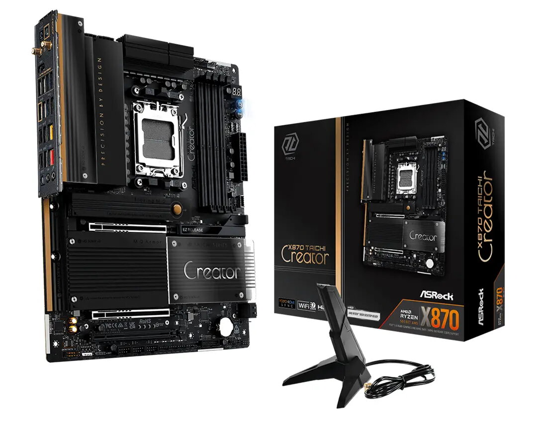 ASRock X870 Taichi Creator ATX pamatplate