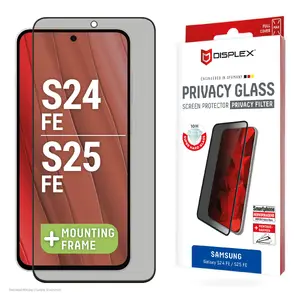 E.V.I. Защитное стекло для Samsung Galaxy S25 FE/S24 FE из закаленного стекла