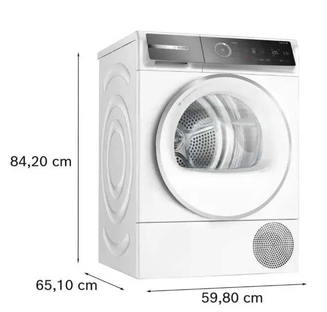 Bosch WQB246CMPL tumble dryer 8 kg Photo 9