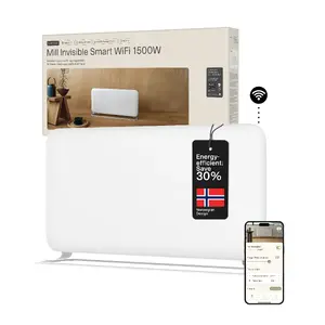 Elektriskais sildītājs Mill PA1500WIFI4A 1500W Piemērots telpām līdz 22 m² Balts IPX4