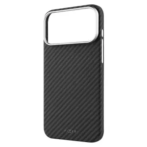 Protective back cover FIXED for Apple iPhone 17 Pro Max — aramid fibers, black
