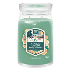 Vaska svece Yankee Candle 2653155E Apaļa Zaļa 157mm