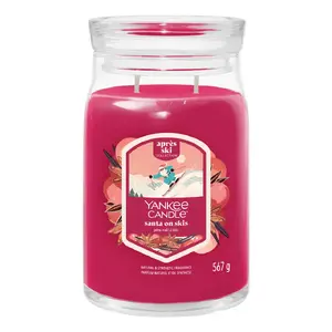 Vaska svece Yankee Candle 2653153E Apaļa Sarkanā 157mm 567g