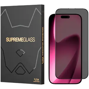 Защитное закалённое стекло iLera DeLuxe Incognito для iPhone 17 Pro ILINDL17PR