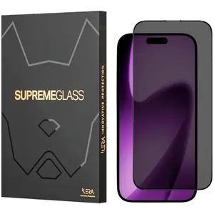 Закалённое антибликовое защитное стекло iLera DeLuxe Incognito для iPhone 17 Air
