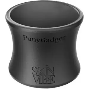 Резинка для волос SkinVibe SV-004BK — эластичная повязка для хвоста, чёрная