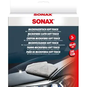 Salvetes Sonax 04510000 Piemērotas Automašīnai Ārējām Iekšējām 3 gab