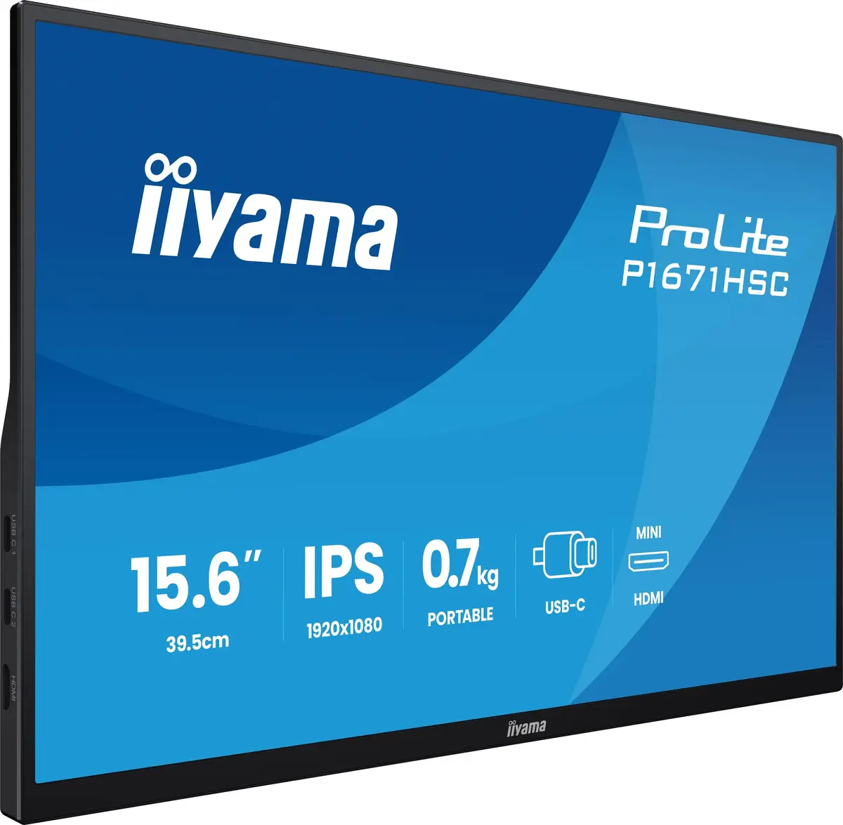 iiyama ProLite 15.6" portatīvais monitors Photo 3