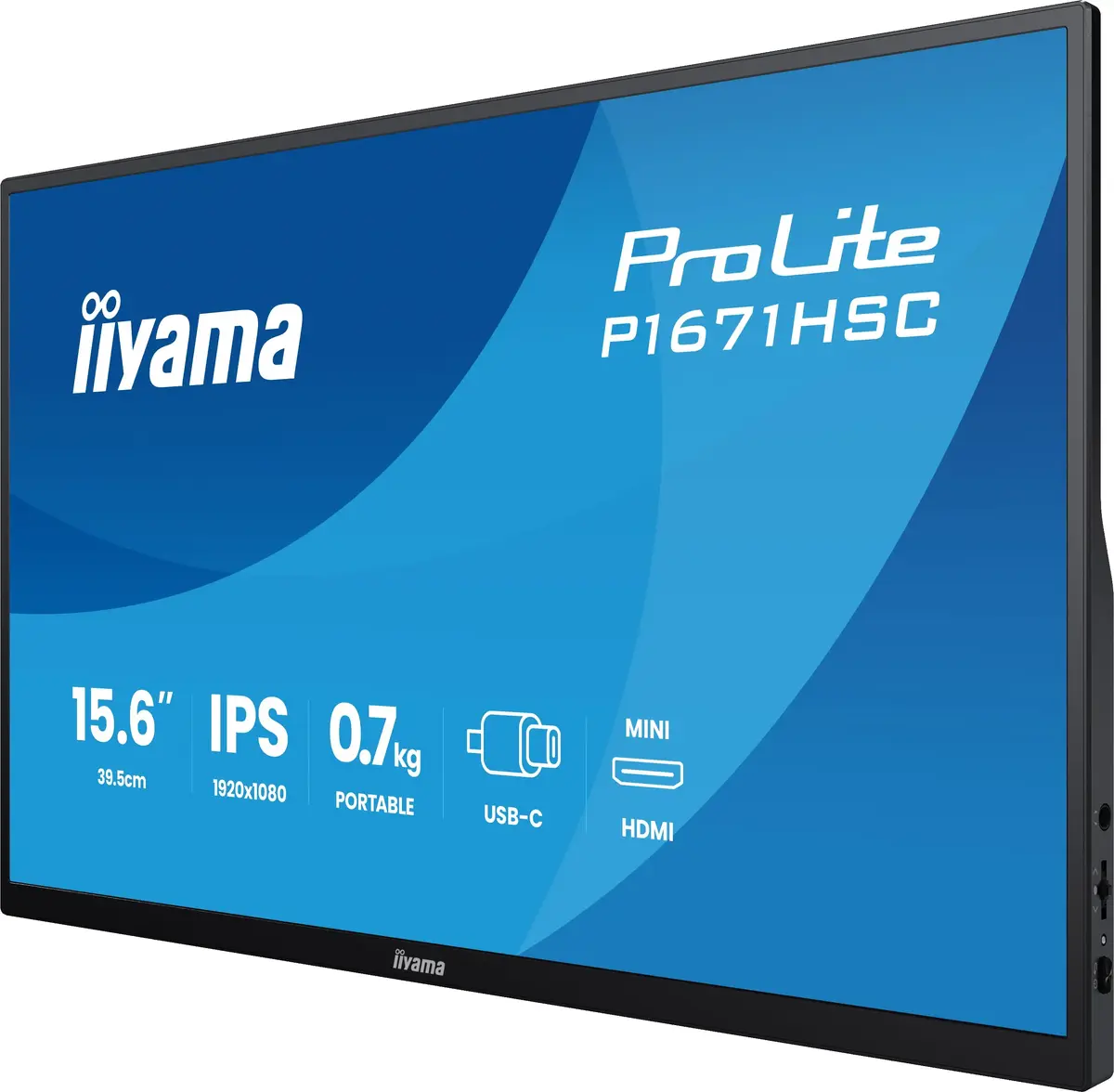 iiyama ProLite 15.6" portatīvais monitors Photo 5