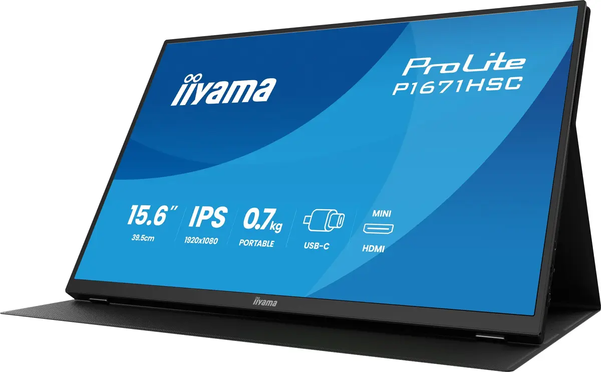 iiyama ProLite 15.6" portatīvais monitors Photo 7