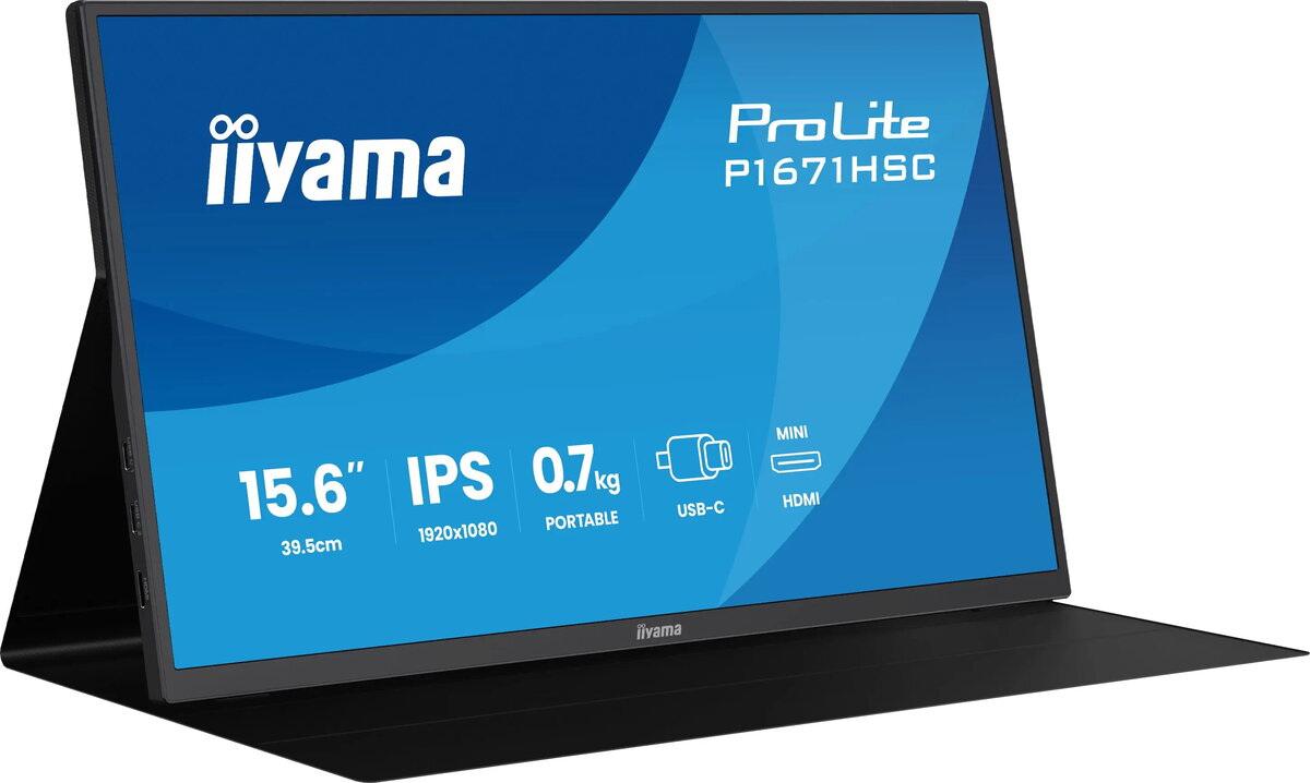 Datora monitors iiyama ProLite P1671HSC-B1 15