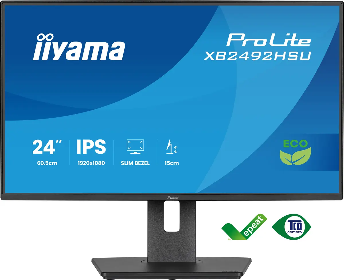 Монитор iiyama ProLite 24" IPS Full HD Photo 2