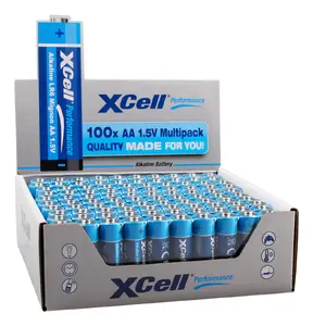XCell 146495 Vienreizējās lietošanas AA Alkaline baterija 1,5 V, 100 gab.