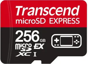 Flash Memory Transcend 256GB SD microSD Card SD-Express PCIe USD710S