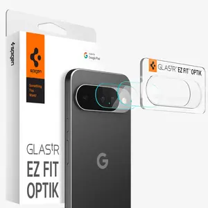 Защитное стекло Spigen Optik EZ Fit для Pixel 10 Pro Устойчивое к царапинам и пыли