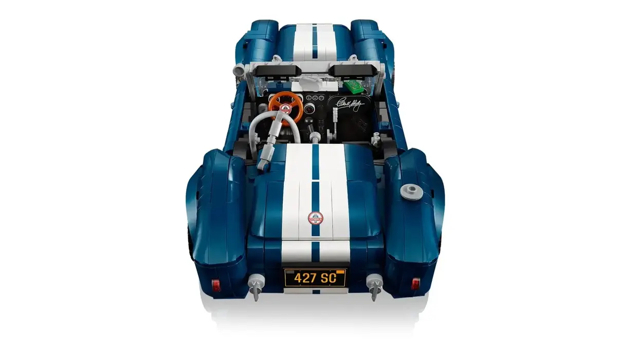 LEGO Icons Shelby Cobra 427 SC modelis 10357 Photo 13
