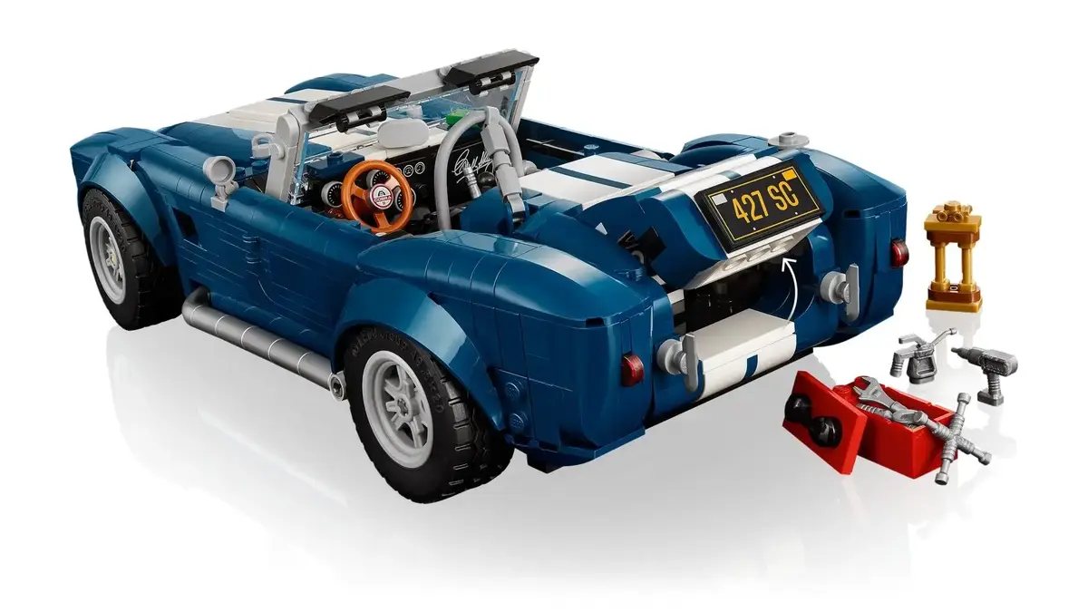 LEGO Icons Shelby Cobra 427 SC modelis 10357 Photo 14