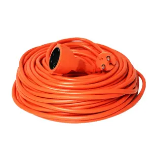 Extension cord rewindable VERTEX PZO30M2x1,0mm 30 m, 2×1.0 mm², IP44, 230 V, 6 A, Type E