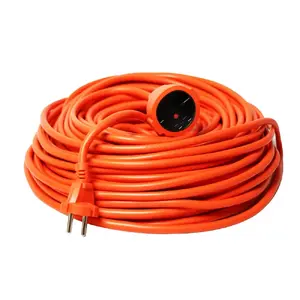 Extension cord rewindable VERTEX PZO40M2x1.0mm — 40 m, 2×1.0 mm², IP44, Type E outlets