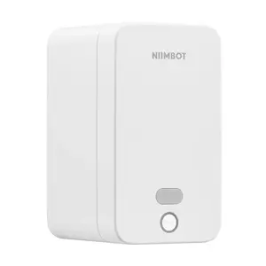 Label printer NIIMBOT K2 White — portable Bluetooth label printer, compact design