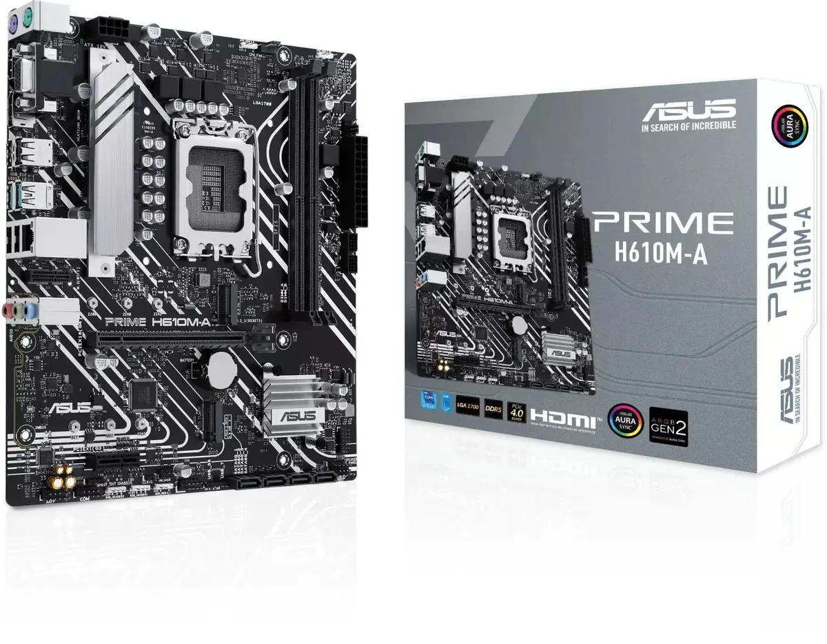 Mātesplate Asus PRIME H610M-A R2.0