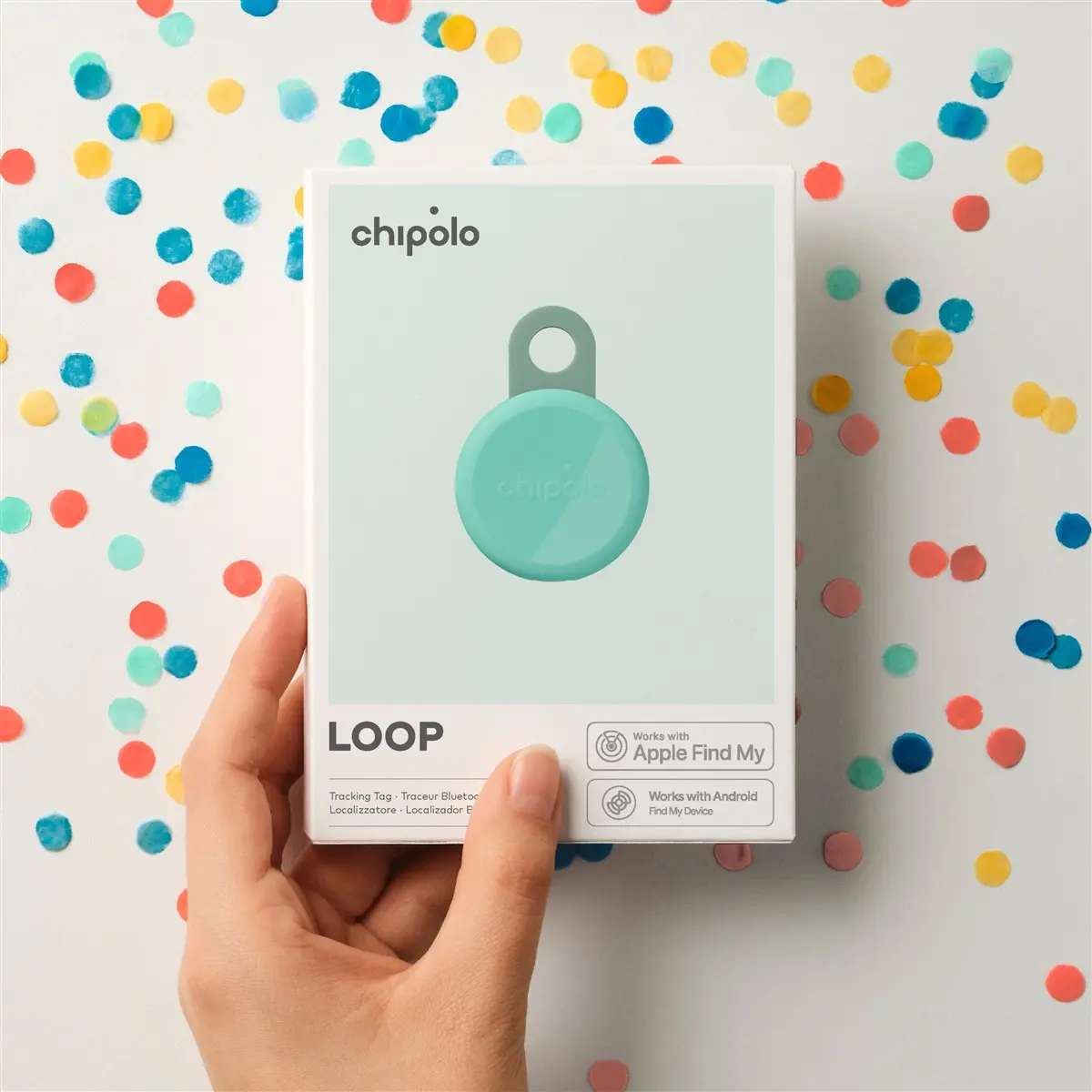 Izsekošanas ierīce Chipolo LOOP piparmētras zaļa