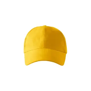 Детская кепка MALFINI 6P Kids жёлтая, плотность ткани 340 г/м²