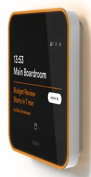 Biamp Evoko Liso Room Manager Touch Panel Photo 3