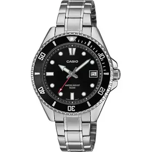 Rokaspulkstenis CASIO MDV-10D-1A1VEF sudraba nerūsējošais tērauds ūdensizturīgs